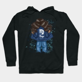 Virgo Zodiac Girl Hoodie